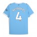 Maillot de foot Manchester City Tijjani Reijnders #4 Domicile vêtements 2025-26 Manches Courtes
